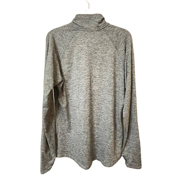 Nike Georgia Bulldogs Women's Quarter 1/4 Zip Dri-FIT Pullover Gray Red - Medium - Picture 5 of 8